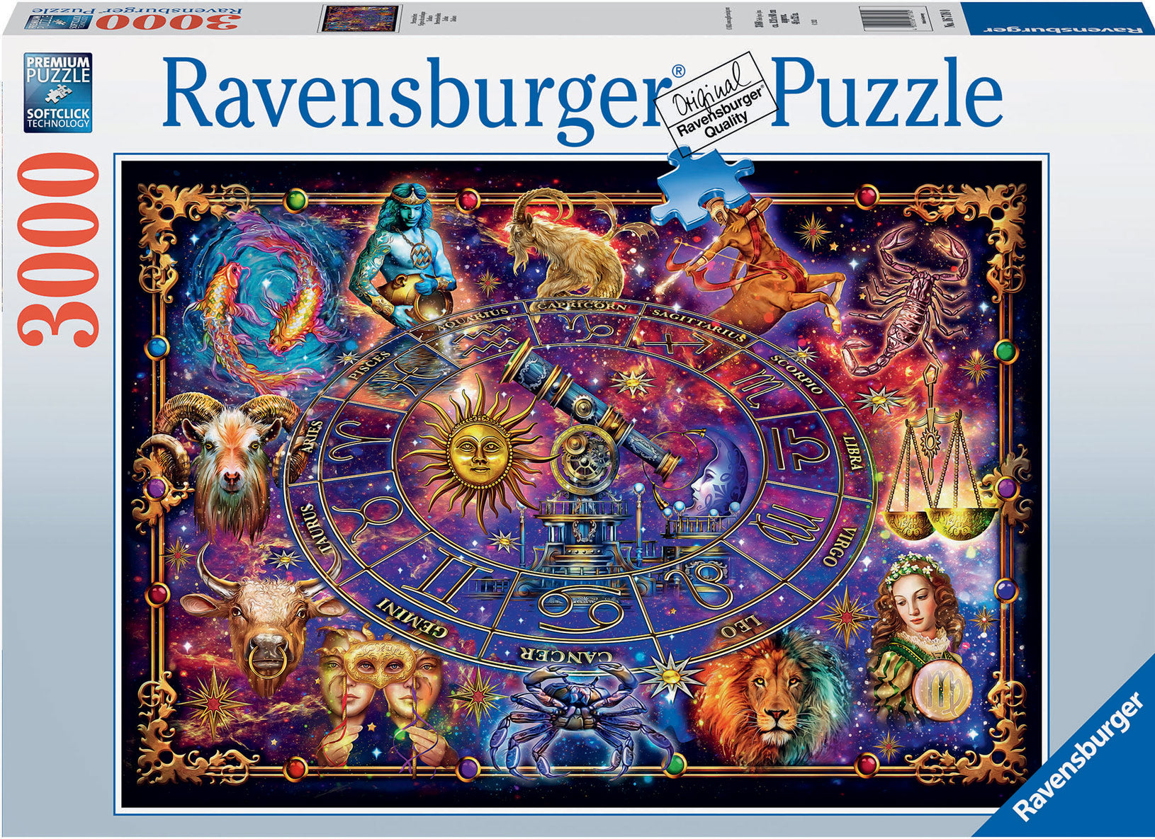 Ravensburber Zodiac 3000 Piece Puzzle image 0